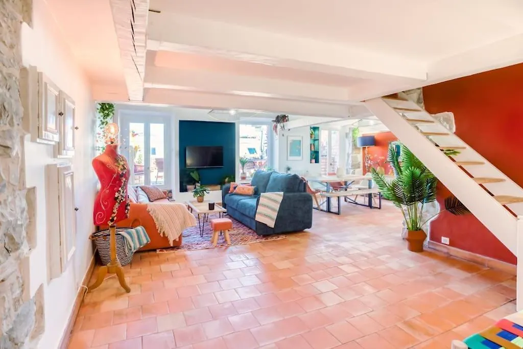 #48 Suite Jean Top Floor Terrace 5Min Walk Sea Ac Nice Apartment