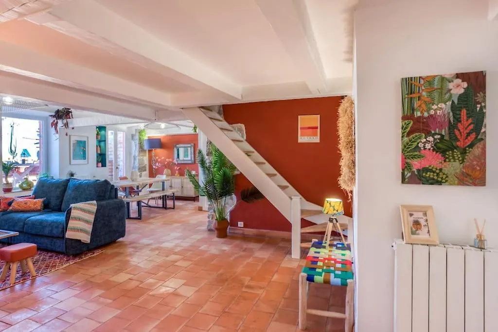 #48 Suite Jean Top Floor Terrace 5Min Walk Sea Ac Nice Apartment