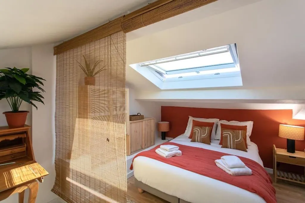 #48 Suite Jean Top Floor Terrace 5Min Walk Sea Ac Nice 0*,