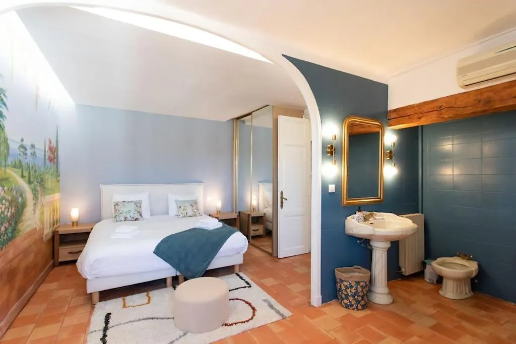 #48 Suite Jean Top Floor Terrace 5Min Walk Sea Ac Nice Frankrike